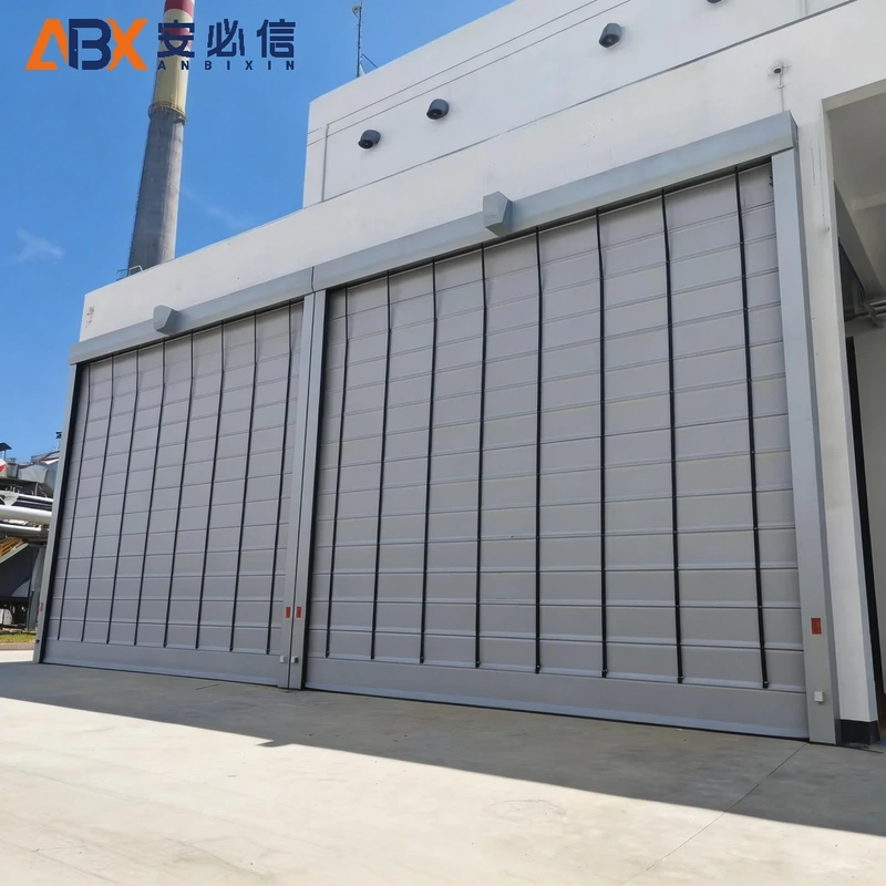 绍兴市软帘堆积门